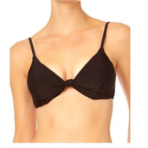 No Boundaries Junior Knotted Triangle Swim Top SM